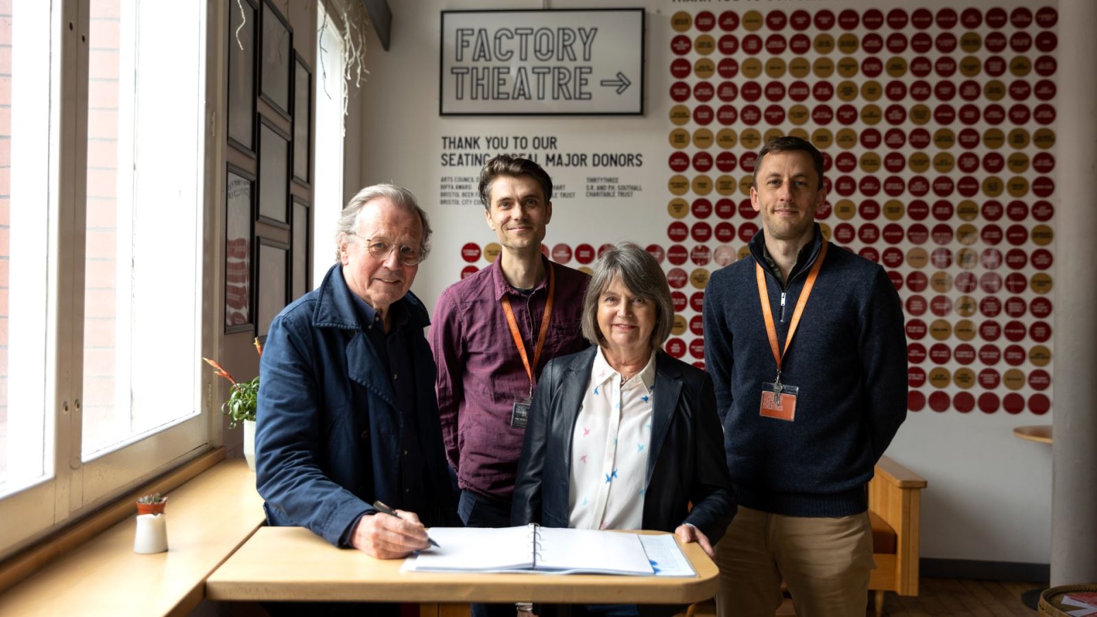 TFT IMAGE - George Ferguson, Mike Tweddle, Sarah Smith, David Dewhurst - Image credit Craig Fuller